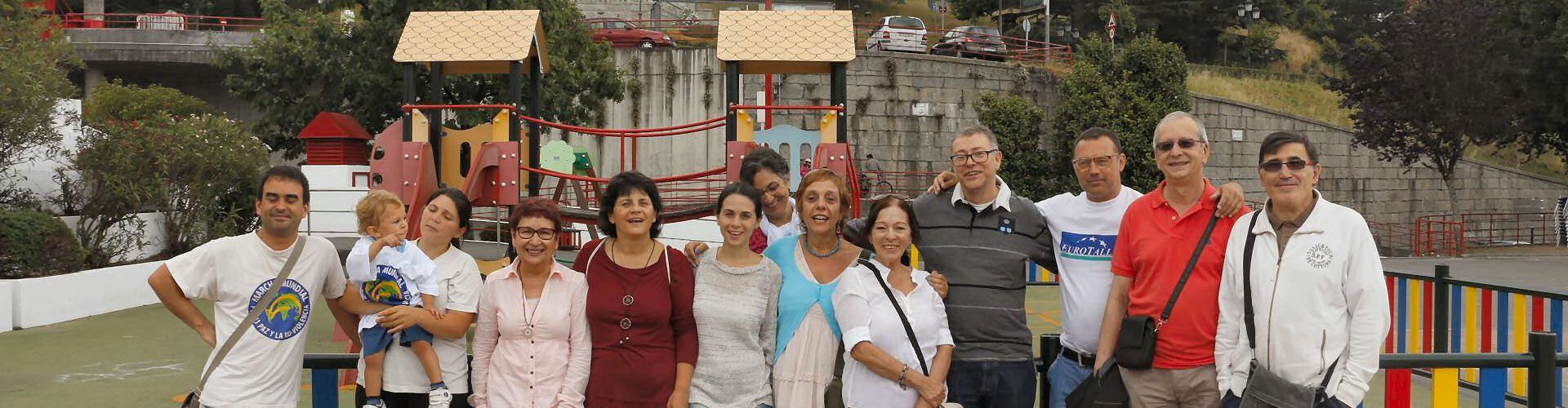Acto poético de la “Ruta ciclista por la paz”