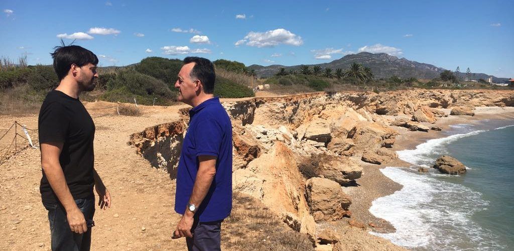 Artemi Rallo pide a Costas las obras pendientes en el litoral de Vinaròs