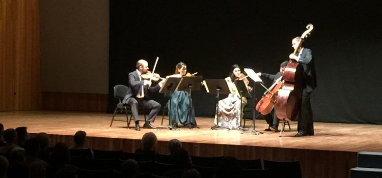 Más de 300 personas en el concierto de Elan Quintet en Peñíscola
