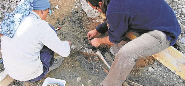 Nuevos restos óseos confirman en Morella la necrópolis de época andalusí