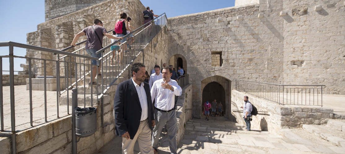 La Diputación logra duplicar los visitantes y los ingresos del Castillo de Peñíscola