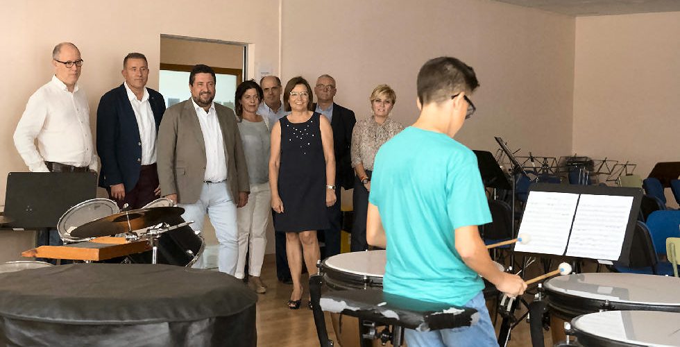 La Diputació aporta 60.000 euros per al Conservatori Mestre Feliu de Benicarló