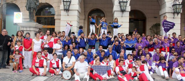 La Muixeranga de Vinaròs en la IIª Trobada de Muixerangues de Gandia