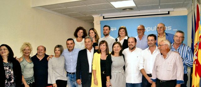PP-Vinaròs elige a Gandía como presidente y a Miralles como secretaria general
