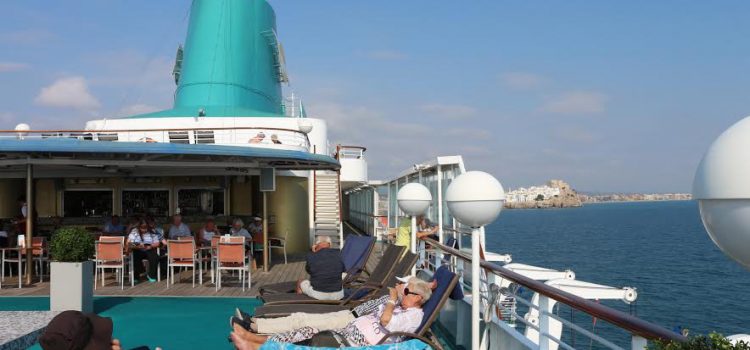 Desembarco de 700 turistas alemanes en Peñíscola