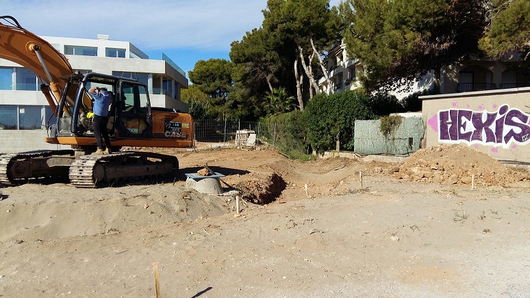Comienzan los trabajos de adecuación del paseo del Cargador de Alcossebre