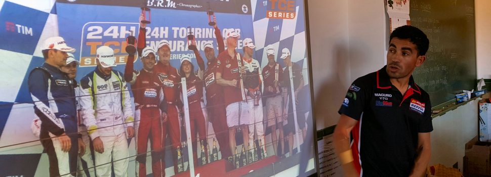 Visita escolar d’un campió d’Europa d’automobilisme