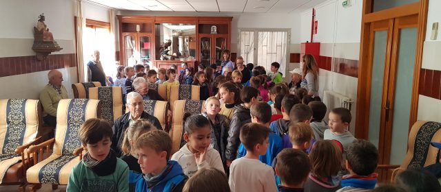 Visita a l’asil per Santa Catalina