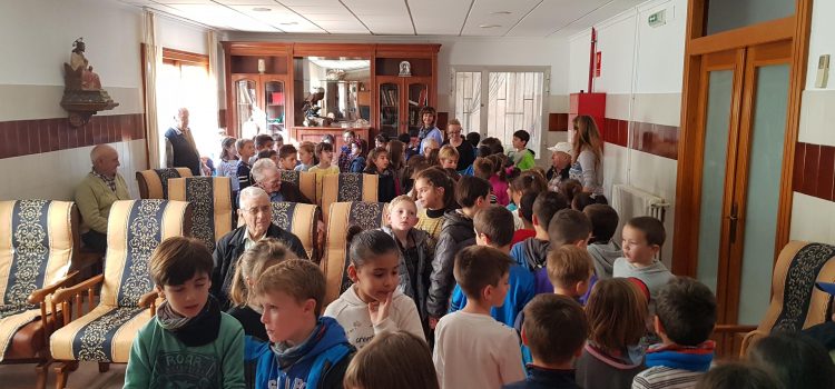 Visita a l’asil per Santa Catalina