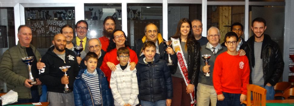 Campeonato Social 2017 en el Club Ajedrez Benicarló