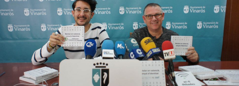 Vinaròs impulsa la campaña “Retola en valencià: senyal d’identitat”