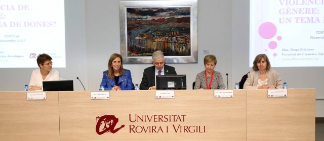 V Jornada del Dia Internacional per l’Eliminació de la Violència contra les Dones de la URV