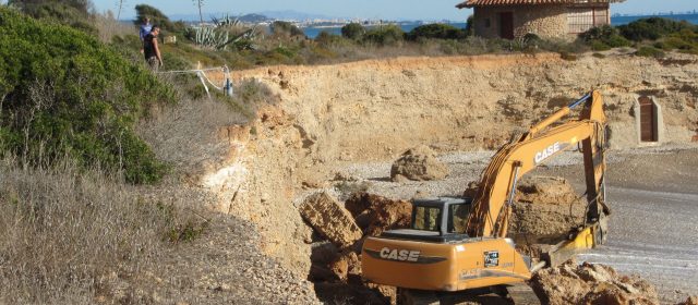 Costas adecua la cala de la Sunyera de Sòl de Riu