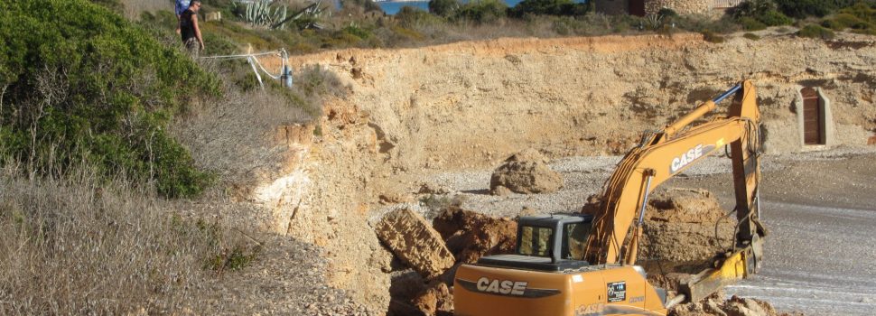 Costas adecua la cala de la Sunyera de Sòl de Riu