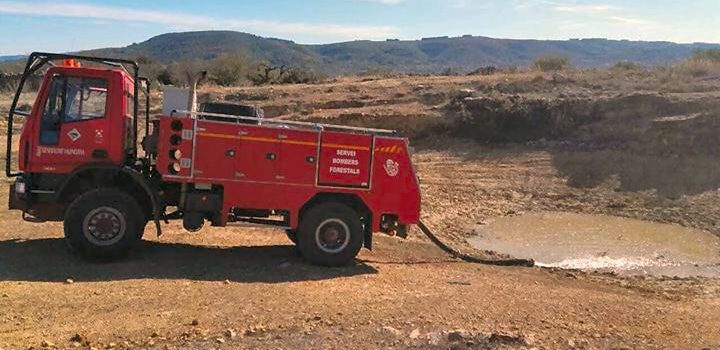 Diputación y Generalitat acuden al rescate de las balsas públicas de Tírig