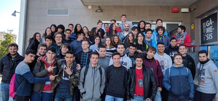 Alumnes de l’IES Joan Coromines van participar en el Gámesis del Vinalab
