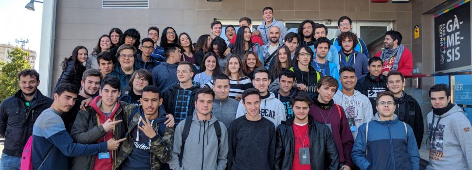 Alumnes de l’IES Joan Coromines van participar en el Gámesis del Vinalab