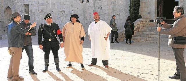 El castillo de Peñíscola, de nuevo escenario cinematográfico