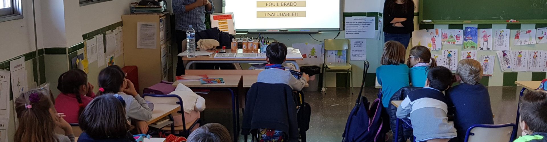 Xerrada escolar al CEIP Assumpció sobre nutrició per Tomàs Ferrer