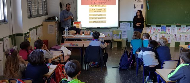 Xerrada escolar al CEIP Assumpció sobre nutrició per Tomàs Ferrer