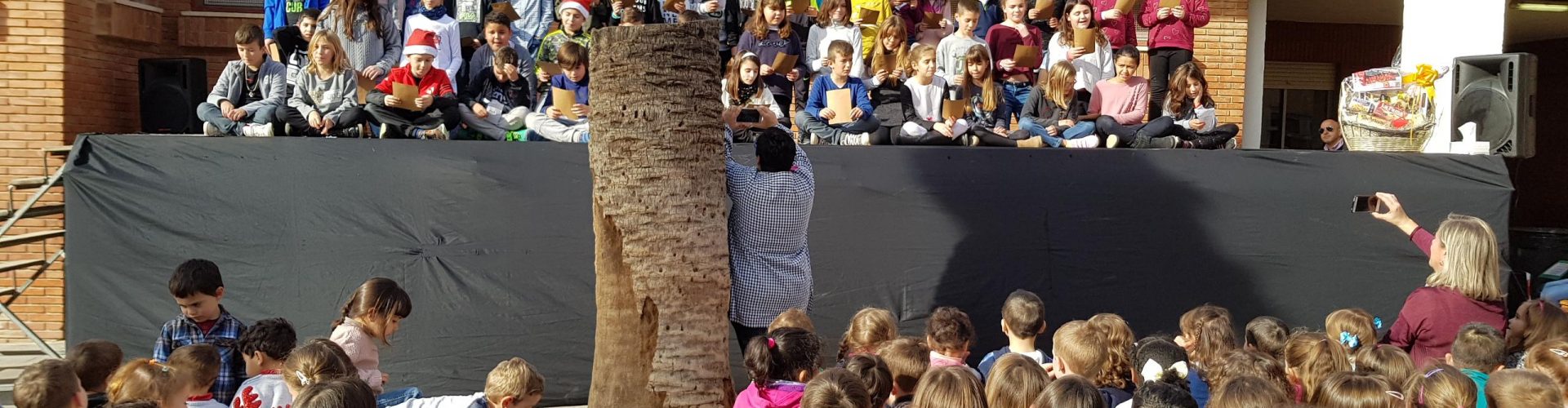 El patge del Reis i nadales per tancar el trimestre escolar