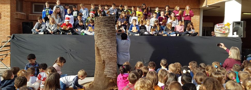 El patge del Reis i nadales per tancar el trimestre escolar