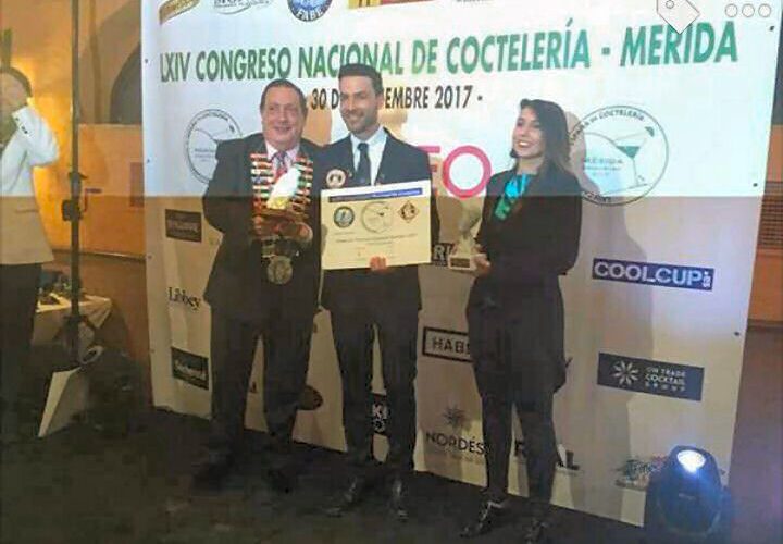 El benicarlando Toni Cortés Recatalà, primer premi estatal de cocteleria