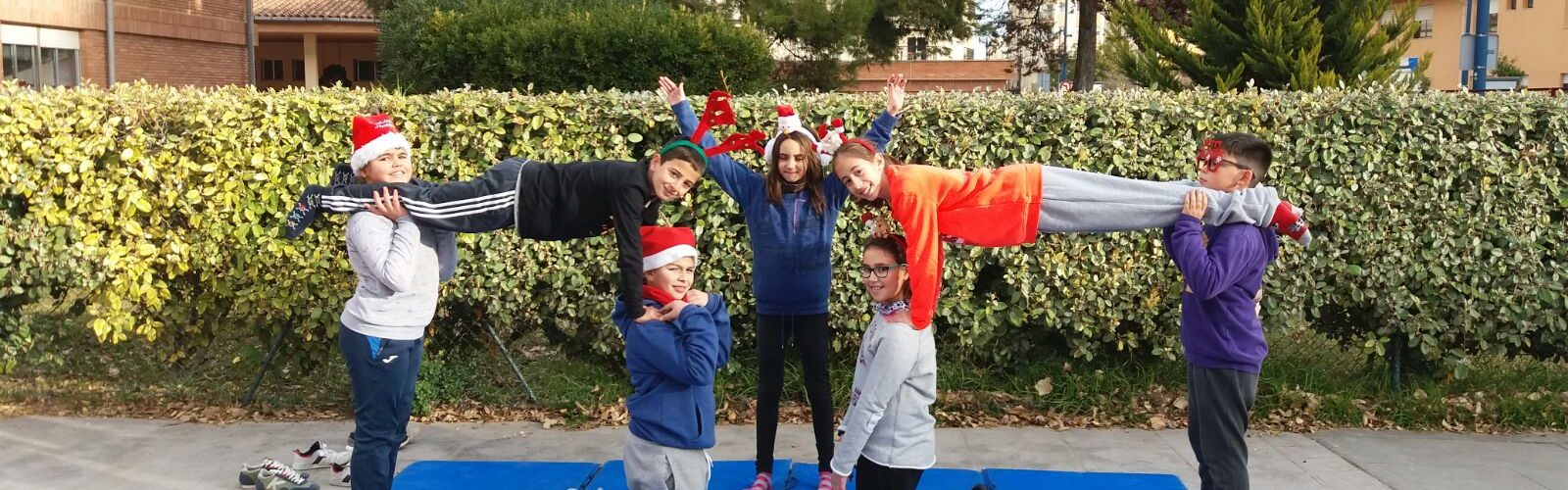 Acrosport Nadalenc al col·legi Assumpció