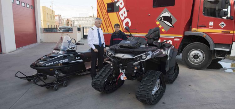 El Consorcio de Bomberos incorpora dos vehículos especializados para el acceso rápido y rescate
