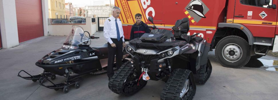El Consorcio de Bomberos incorpora dos vehículos especializados para el acceso rápido y rescate