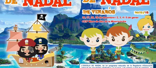 Educación y Deportes presentan la Escola de Nadal 2017/18 y el programa Nadal Esportiu