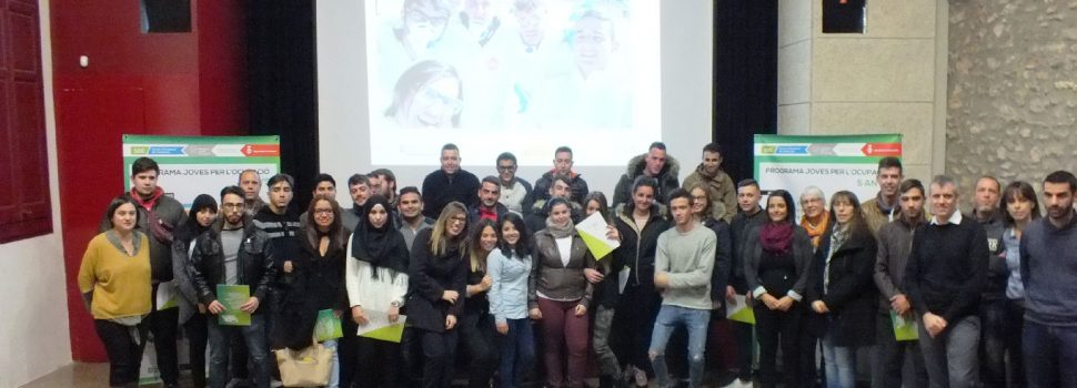 Amposta entrega diplomes als 90 participants del programa Joves per l’Ocupació