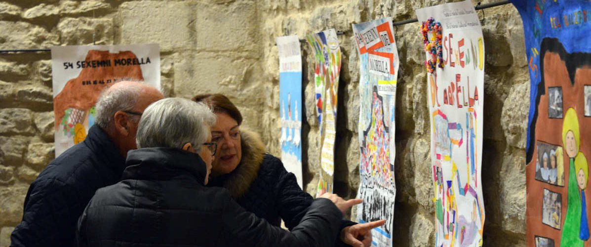 Morella inaugura l’exposició dels cartells del 54 Sexenni de Morella