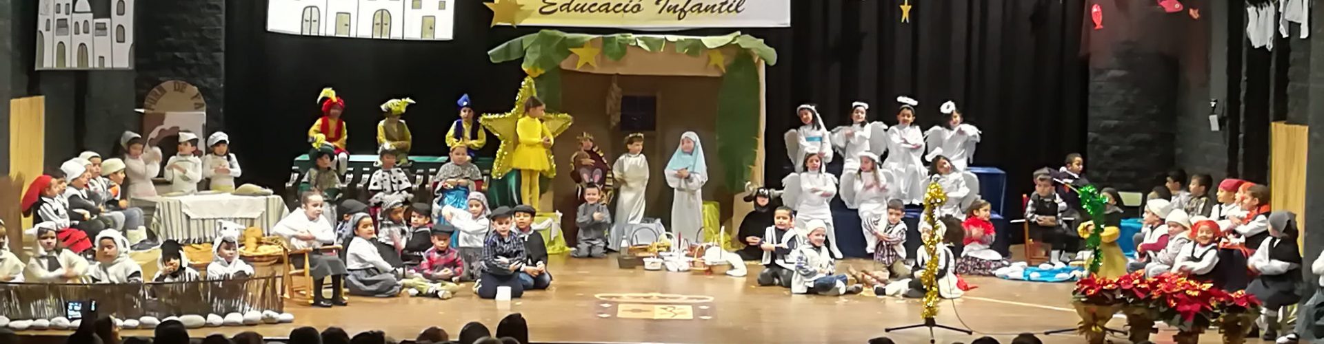 Infantil del CEIP Marqués de Benicarló va celebrar un especial Nadal