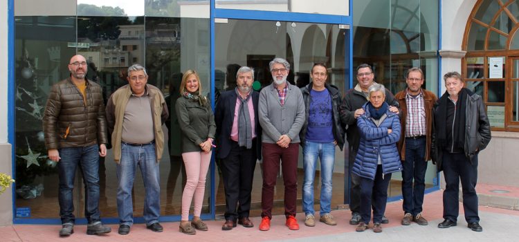 Cinc persones han treballat en el i manteniment de la Via Verda
