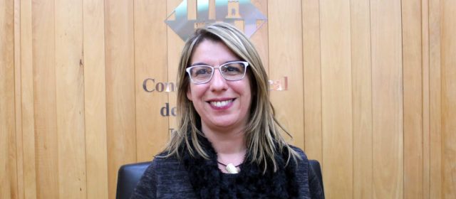 L’alcaldessa de Camarles, Sandra Zaragoza, presidenta del Consell Comarcal del Baix Ebre