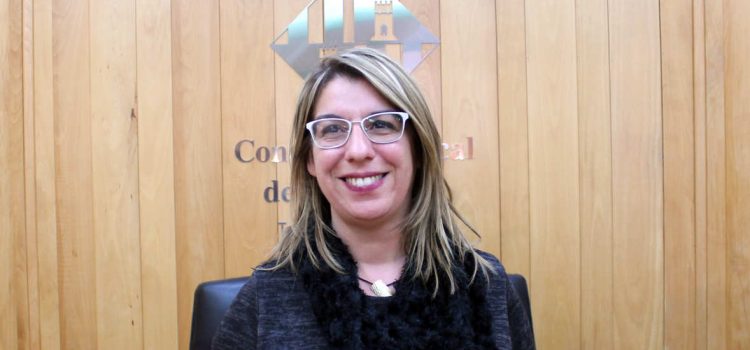 L’alcaldessa de Camarles, Sandra Zaragoza, presidenta del Consell Comarcal del Baix Ebre