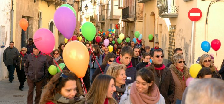 Èxit de la caminada solidària del campus Terres de l’Ebre per la Marató de TV3
