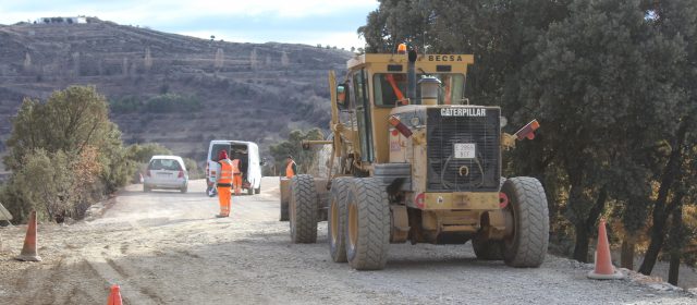 PP-Morella: la coincidencia de varias obras en carreteras el compromiso de los gobiernos del PP