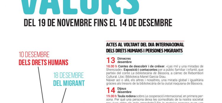 Benicarló commemora el Dia Internacional dels Drets Humans i el de les Persones Migrants