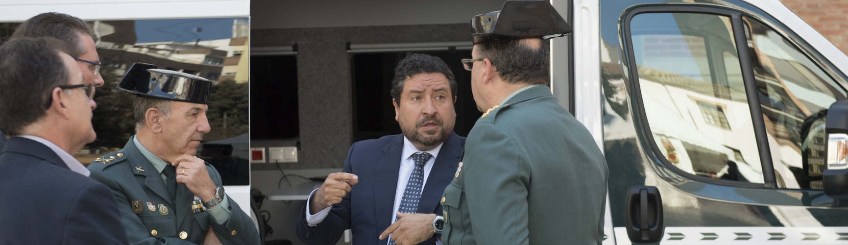 La Diputación y la Guardia Civil ponen en servicio la Intervención Móvil de Armas en los pueblos