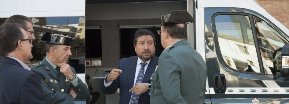 La Diputación y la Guardia Civil ponen en servicio la Intervención Móvil de Armas en los pueblos