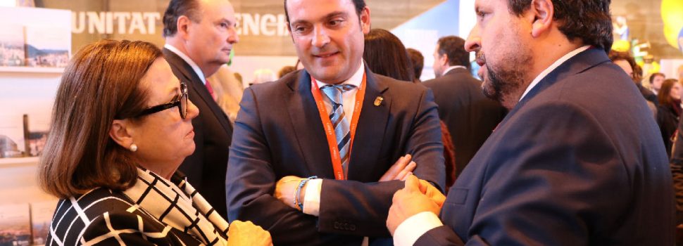 Jornada de intenso trabajo para los representantes de Peñíscola en FITUR
