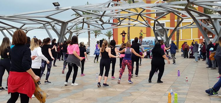 A ballar zumba pel Carnaval