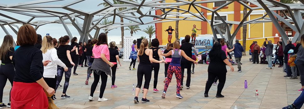 A ballar zumba pel Carnaval