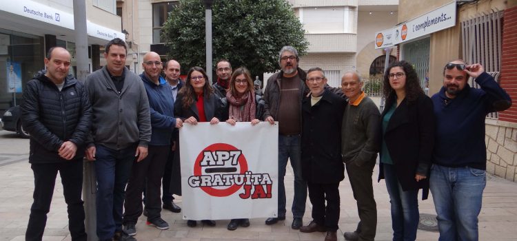 Associacions de veïns reinvidiquen davant Oltra l’ AP-7 gratuïta