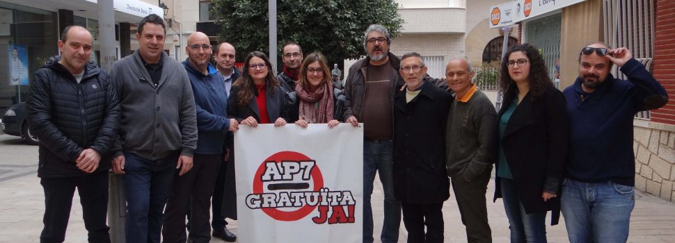 Associacions de veïns reinvidiquen davant Oltra l’ AP-7 gratuïta