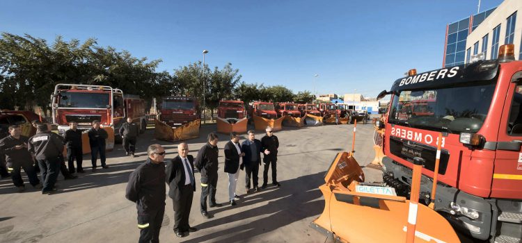 Dos nuevas quitanieves para el Consorcio Provincial de Bomberos