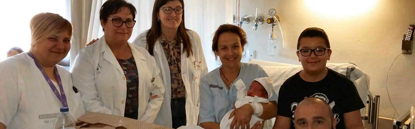 Dani, el primer xiquet 2018 nascut a Vinaròs