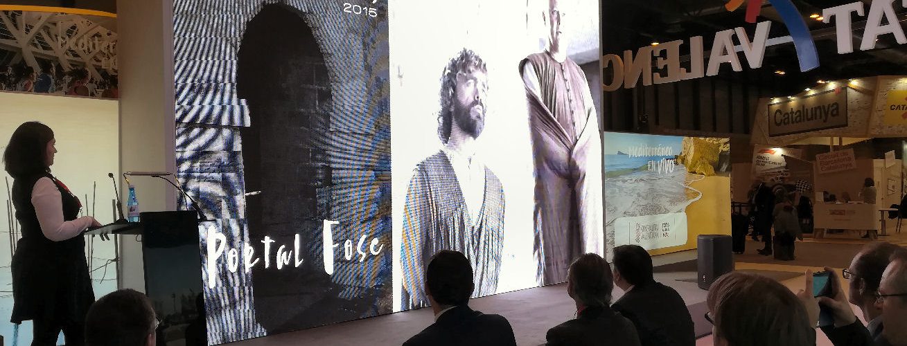 Peñíscola presenta en FITUR la nueva campaña Localízate en Peñíscola, dentro del proyecto Peñíscola de Cine
